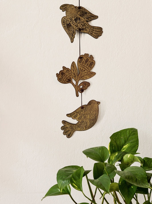 Birds and Flowers Floral Garland