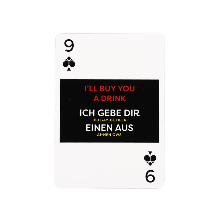 German Language Playing Cards