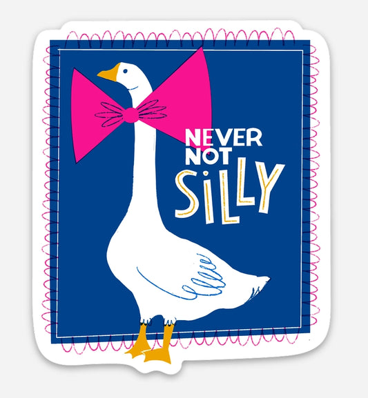 Silly Goose Sticker