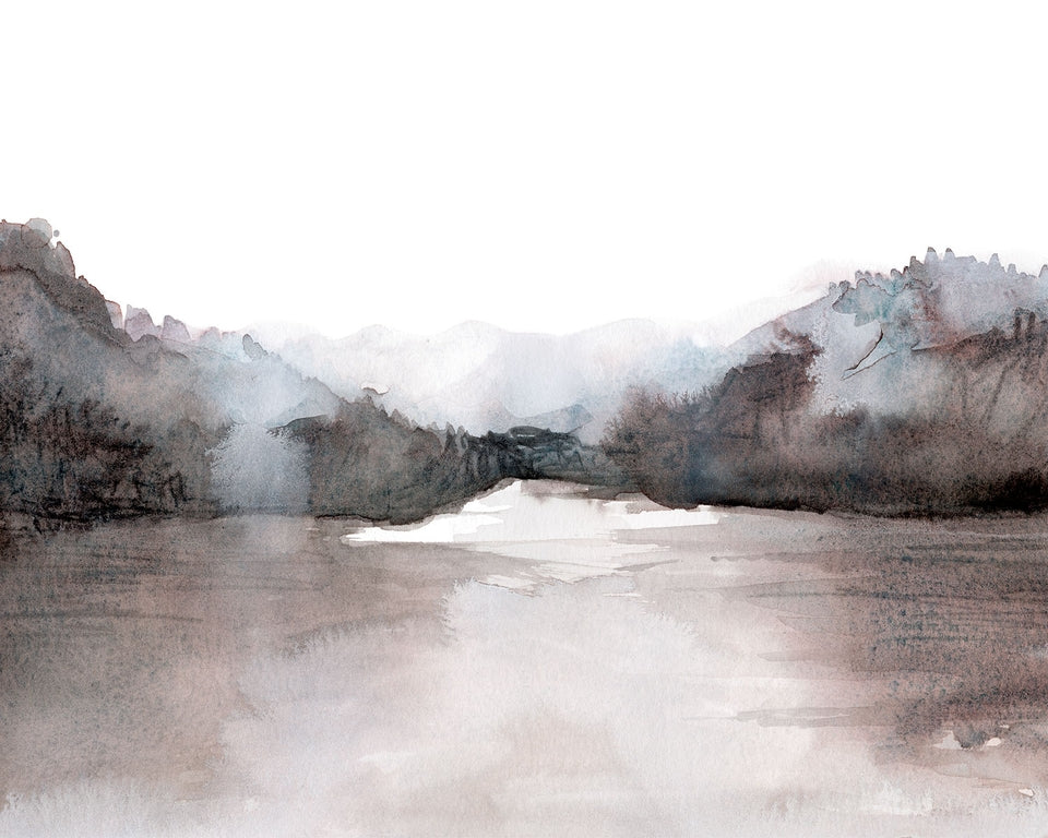 Lake Crescent Made Me Calm, 16x20 Fine Art Print