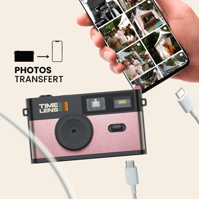 TimeLens Camera, Pink
