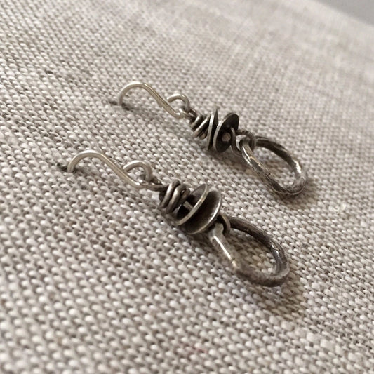 Day-O Earrings, Silver