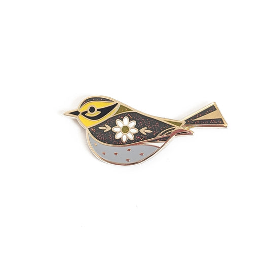 Townsend Warbler Pin