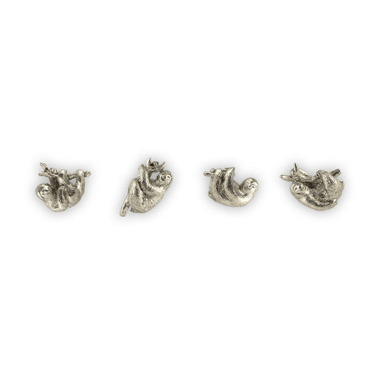 Silver Sloth Magnets