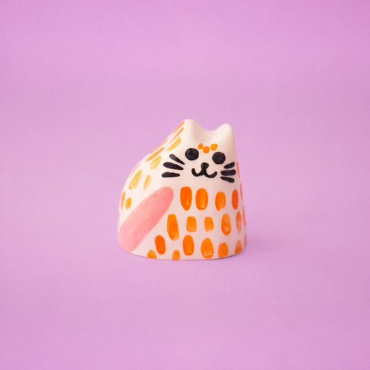 Tiny Ceramic Cat