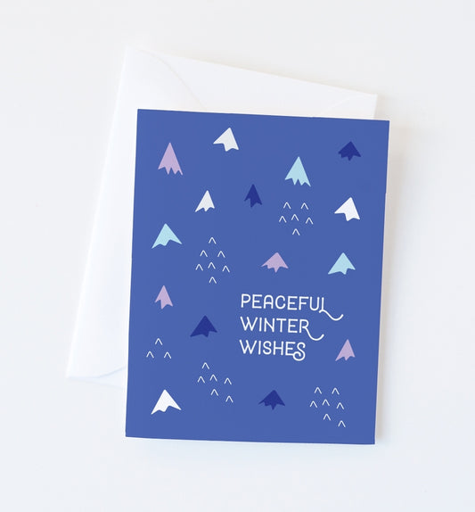 Peaceful Winter Holiday Card