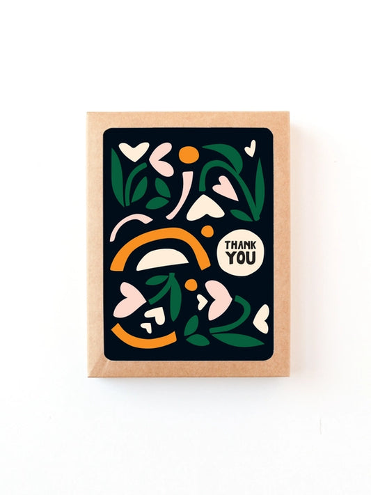 Flower Garden Thank You Card Box Set