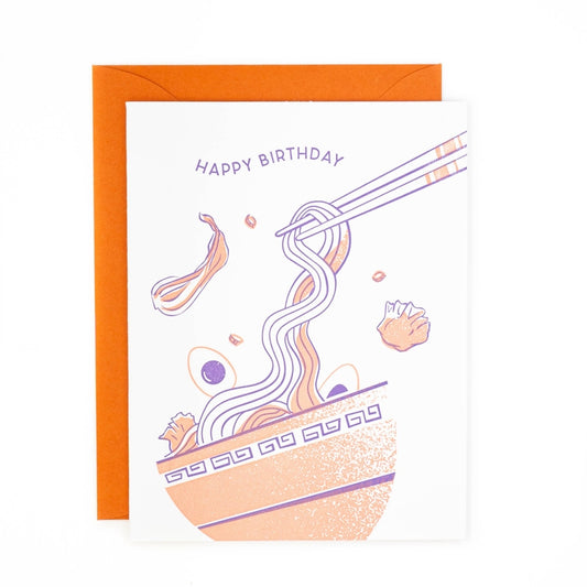 Birthday Noodles Card