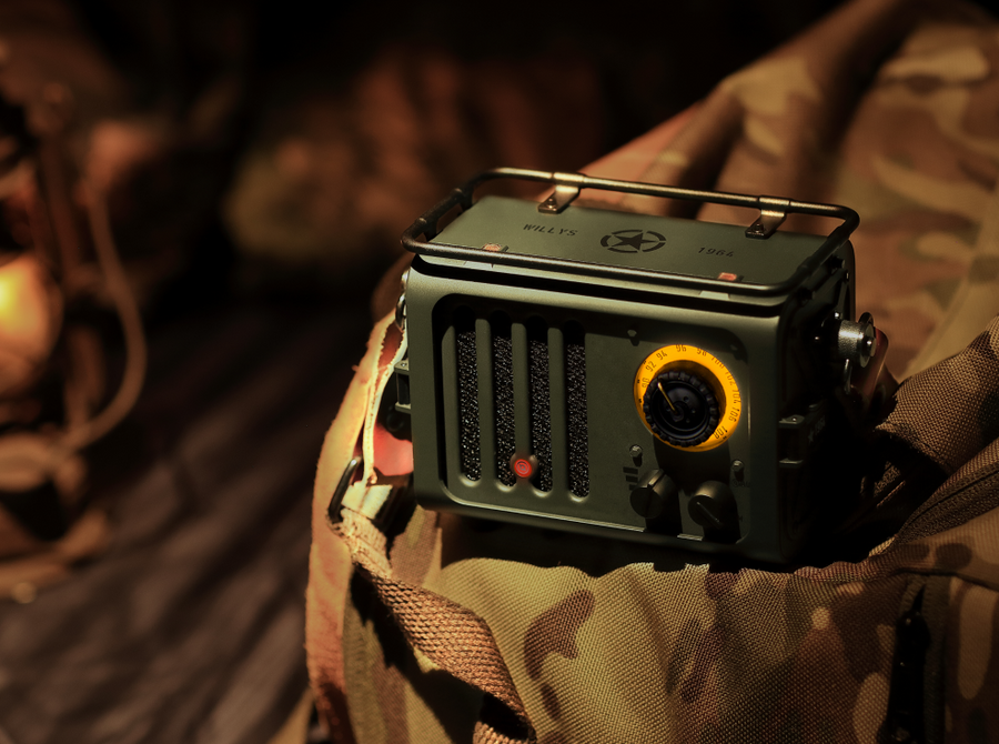 Wild Jeep 4WD Bluetooth Speaker + Radio