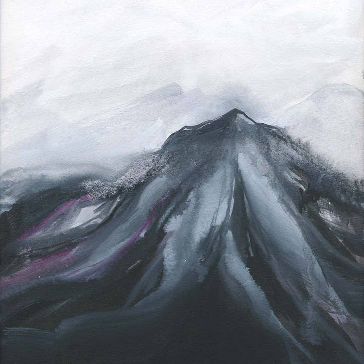 Mt Rainier From the Roof, 16x20 Fine Art Print