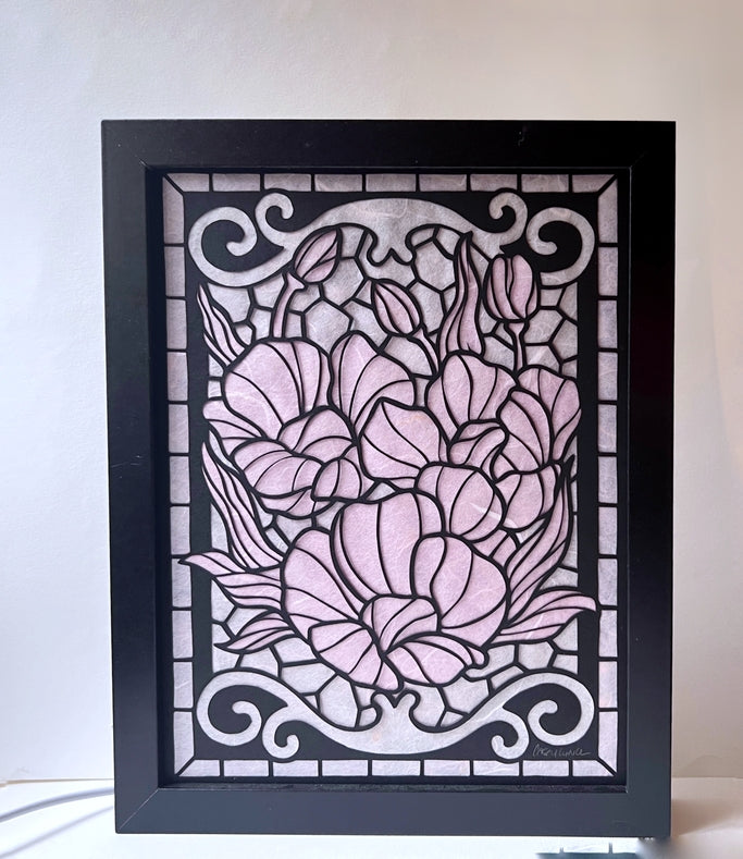 Light Box - Poppies 8 x 10
