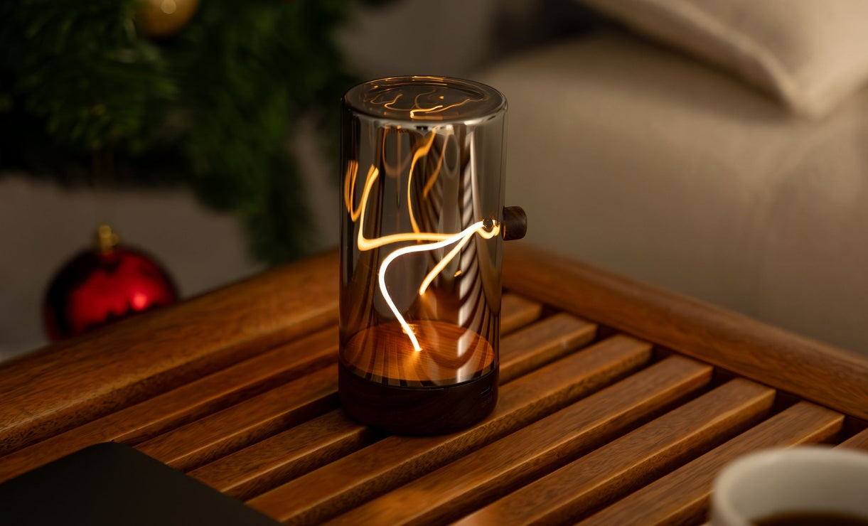 Solis Drift Light, Walnut