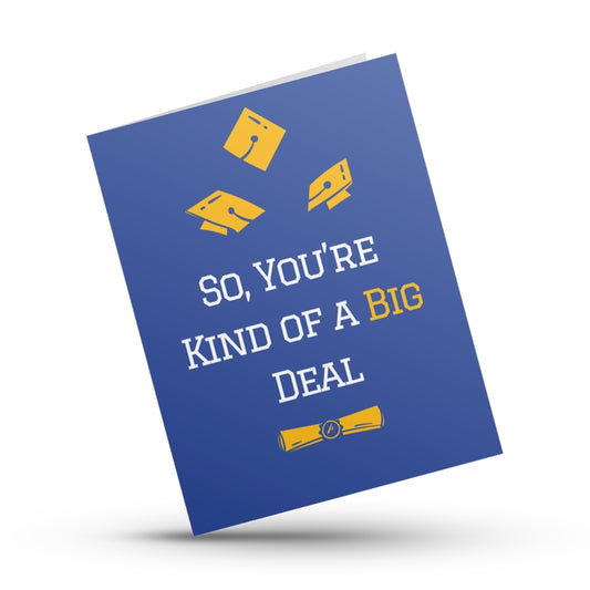 Big Deal Grad Card