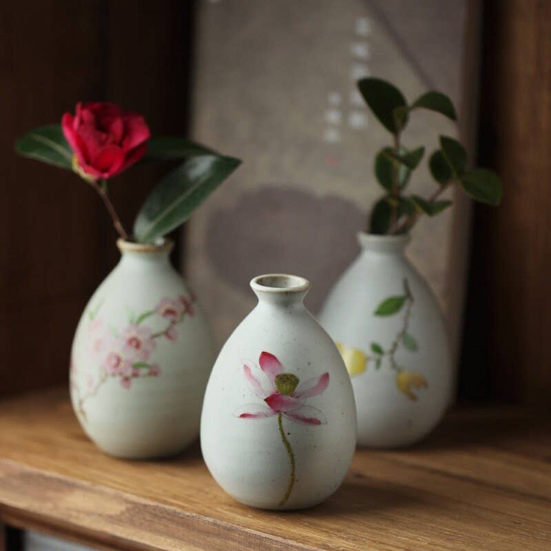 Handpainted Floral Vase B