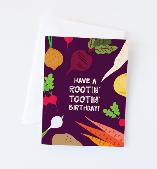 Rootin' Tootin' Birthday Card