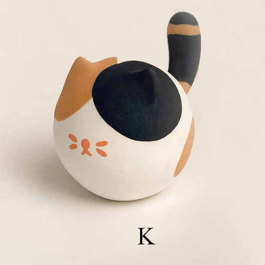 Handmade Ceramic Cat, K