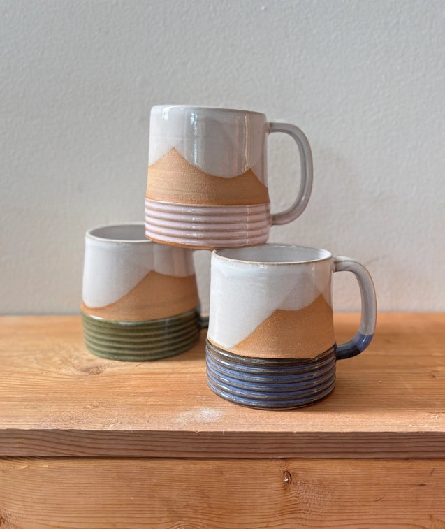 Earth Lines Mug - Green