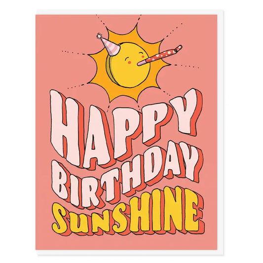 Sunshine Birthday Card
