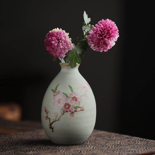 Handpainted Floral Vase C