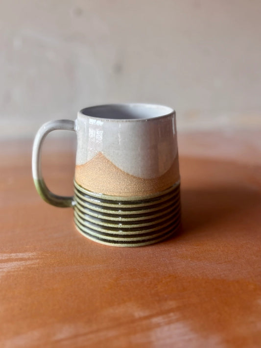 Earth Lines Mug - Green