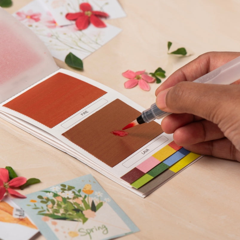 Metallics Watercolor Colorsheets