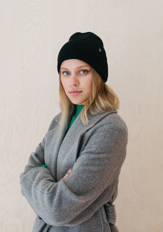 Cashmere + Merino Beanie