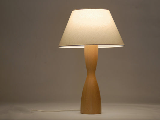 Beech Table Lamp "Woman"