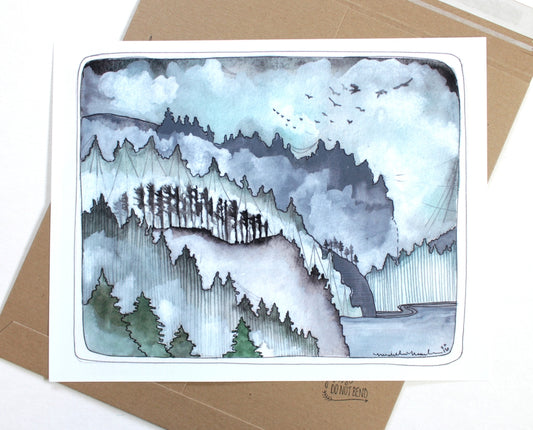 Pacific Coast Print 11 X 14"