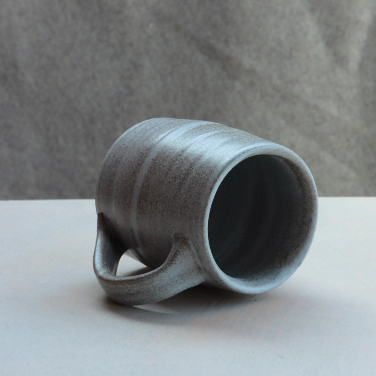 Hand-Thrown Grey Mug