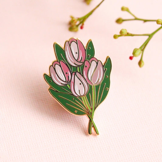 Tulip Bunch Pin
