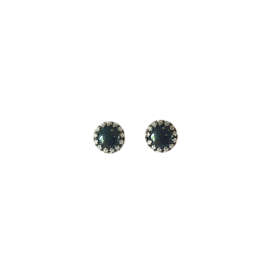 Hematite Studs, Regal