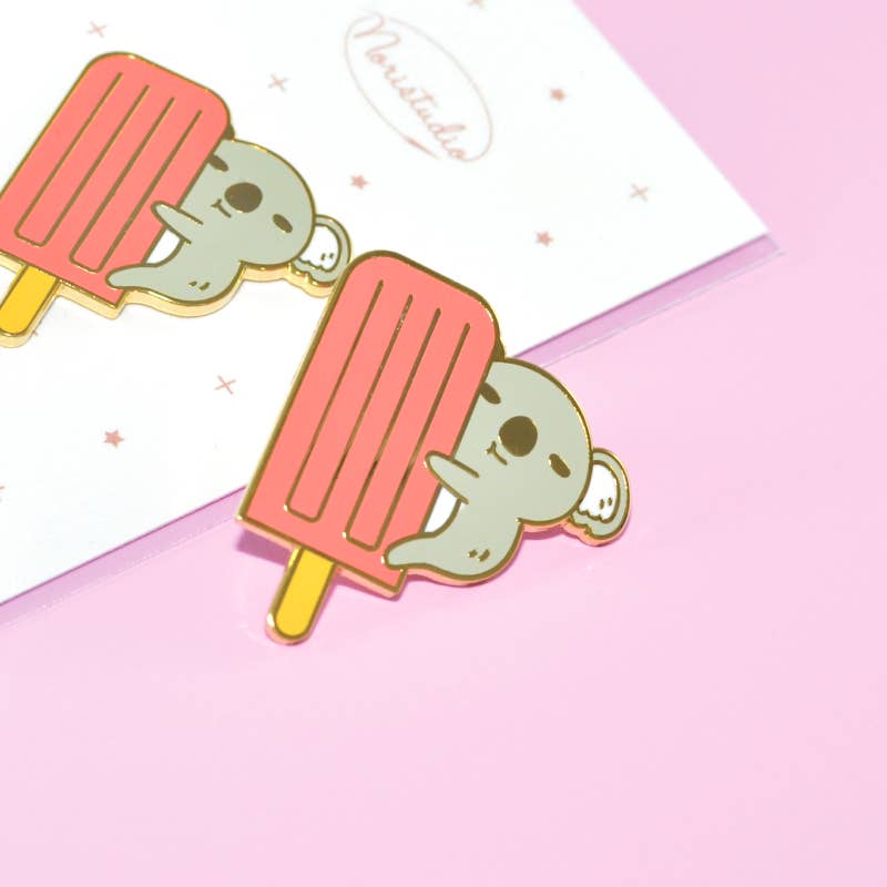 Koala & Popsicle Pin