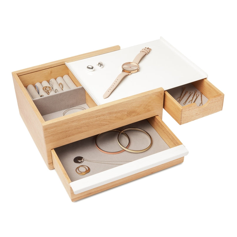 Stowit Storage Box Wht/Nat