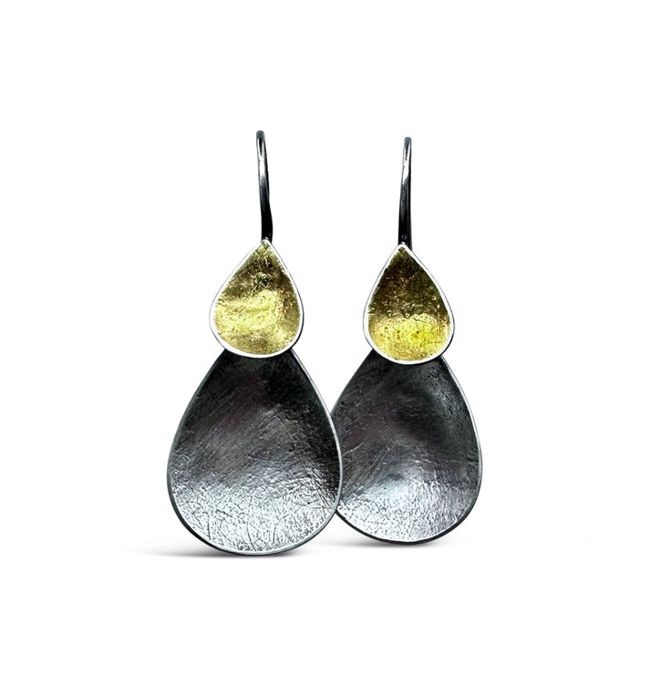 Teardrop Pivot Earrings