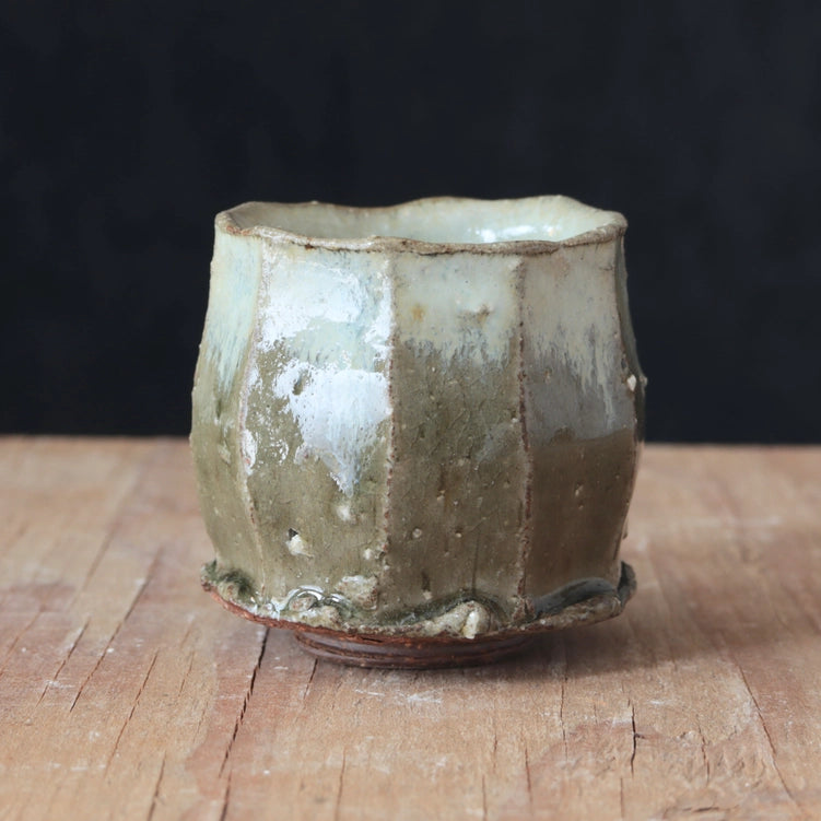 Wild Clay Sake Cup - Green