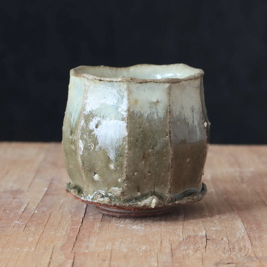 Wild Clay Sake Cup - Green