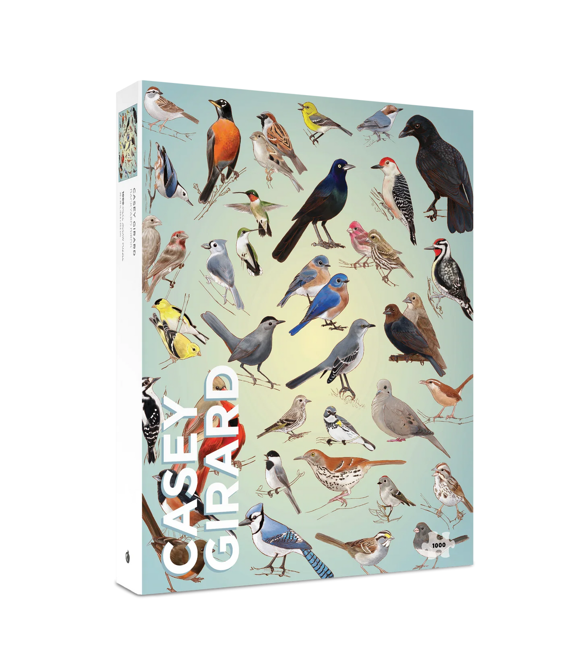 Backyard Birds 1,000-Piece Jigsaw
