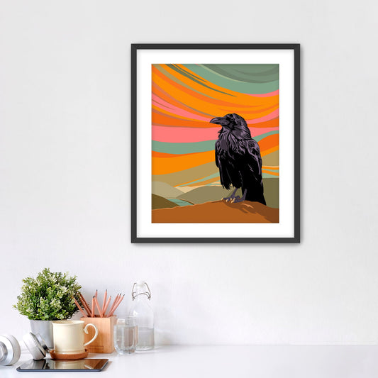 Raven's Song Art Print 11x14