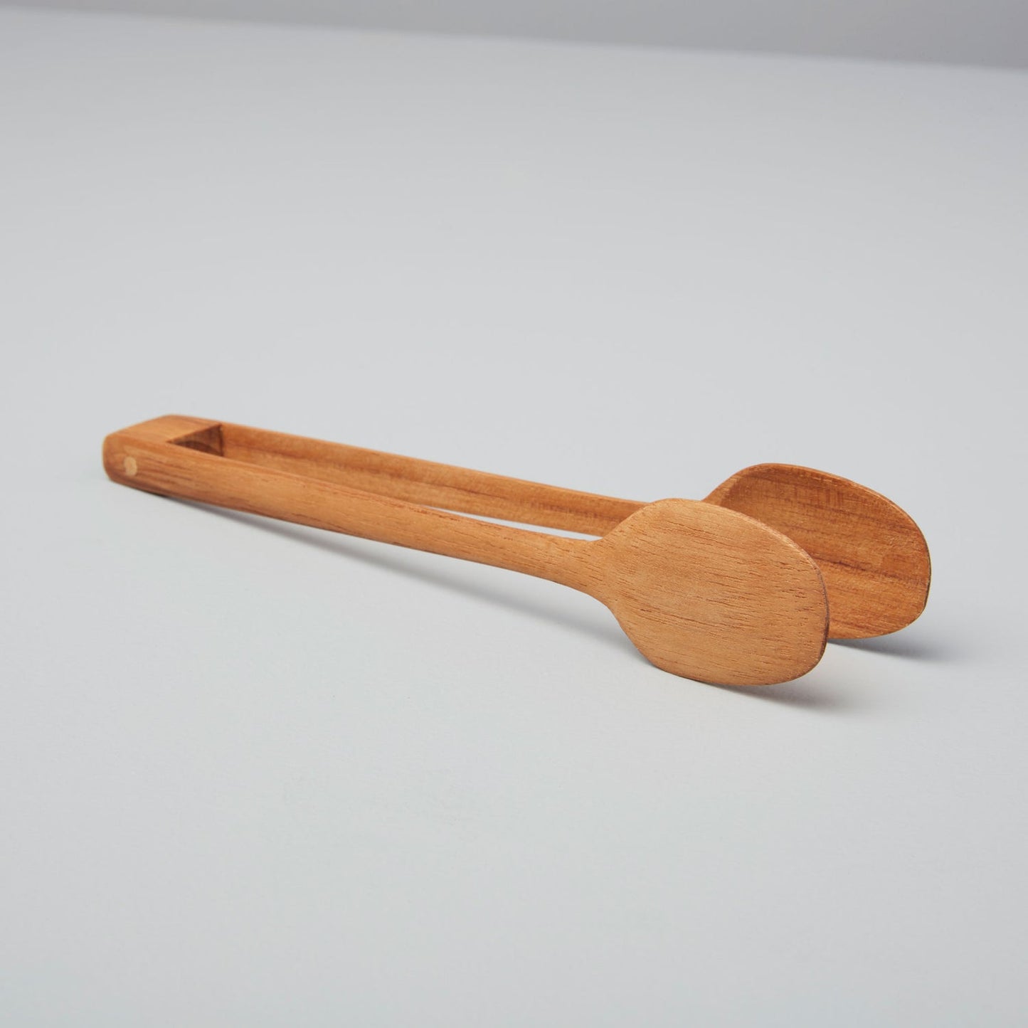 Teak Oval Tongs