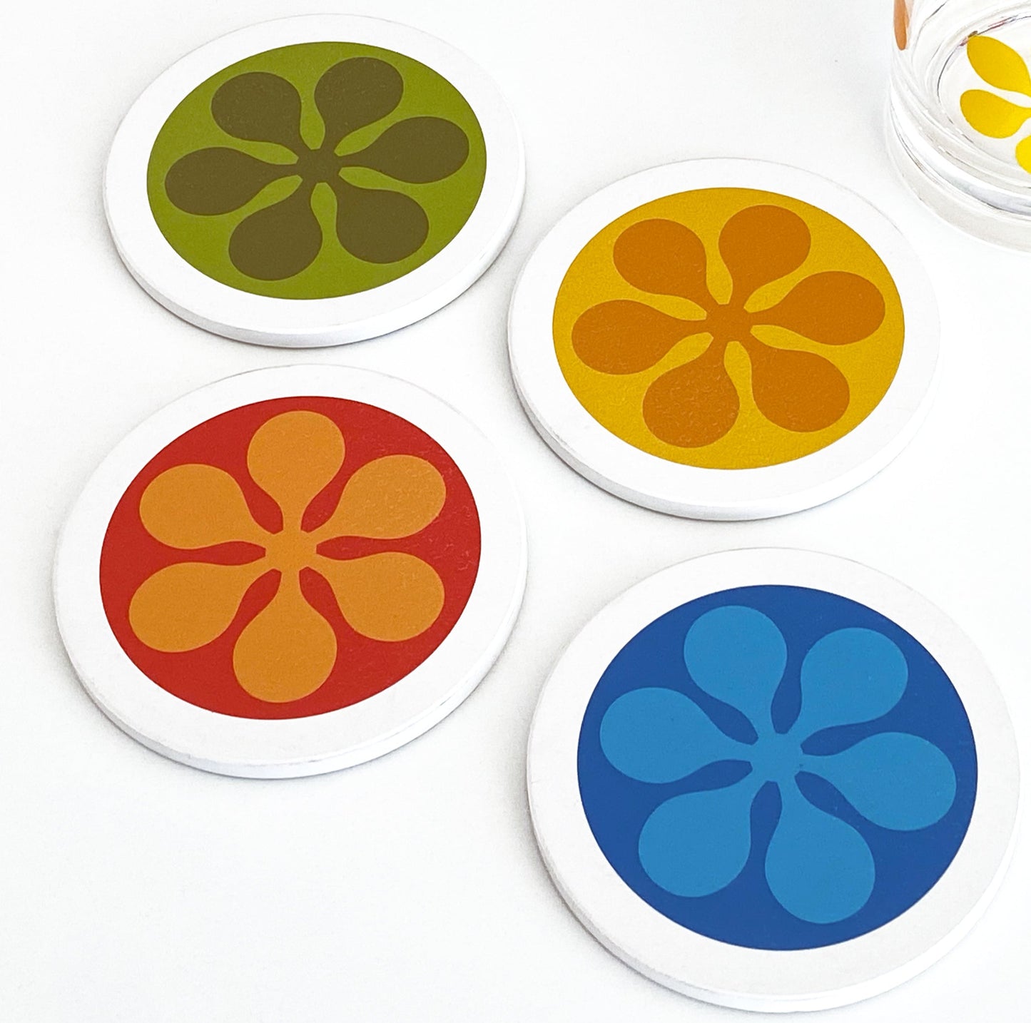 Mod Coasters, Set of 4