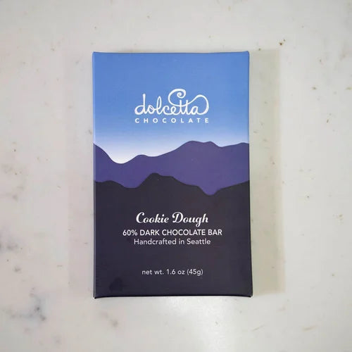 Cookie Dough 60% Dark Chocolate Bar