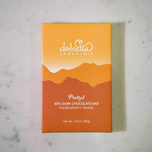 Pretzel 60% Dark Chocolate Bar