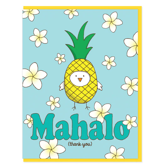 Pineapple Chicken Thank You Card