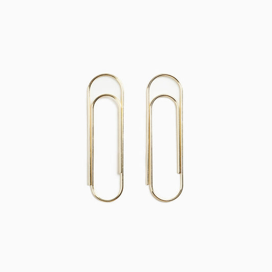 Giant Brass Paper Clips