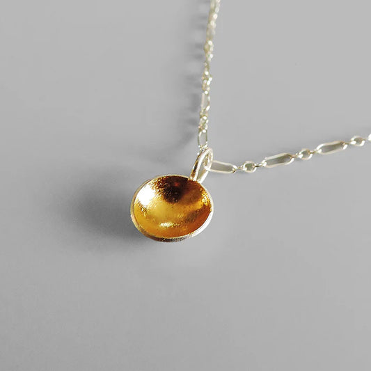 Mixed Metal Goldie Necklace