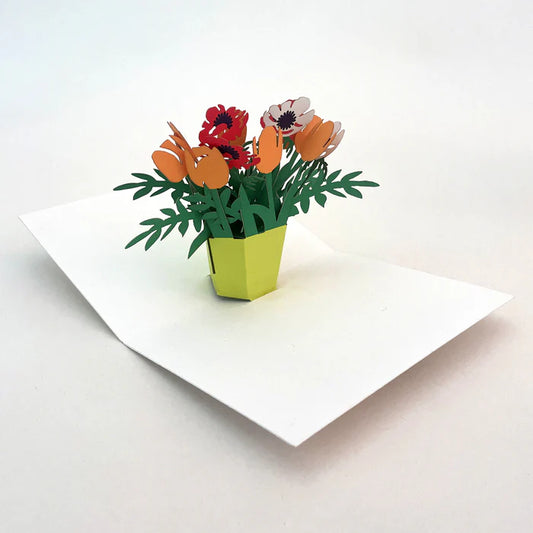 Brilliant Bouquet AMC Pop Up Card