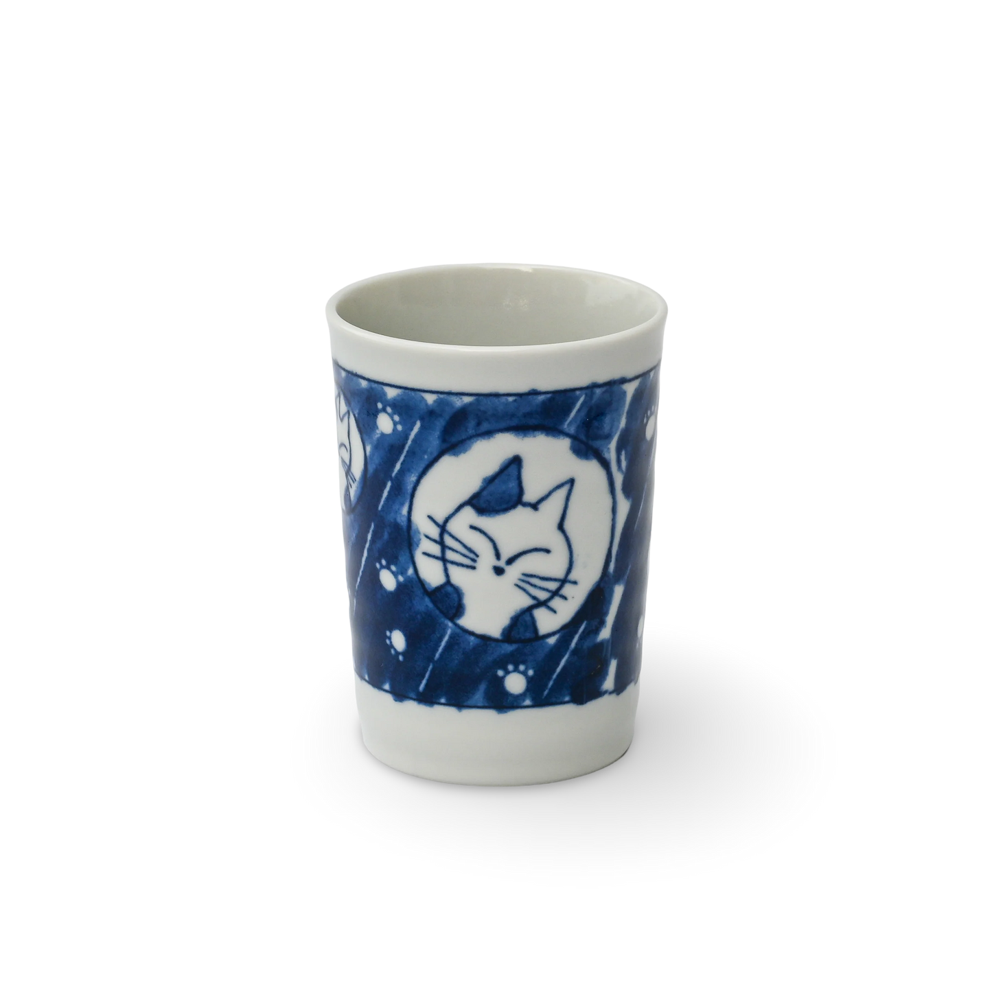 Mino Ware Cat Teacup - #4