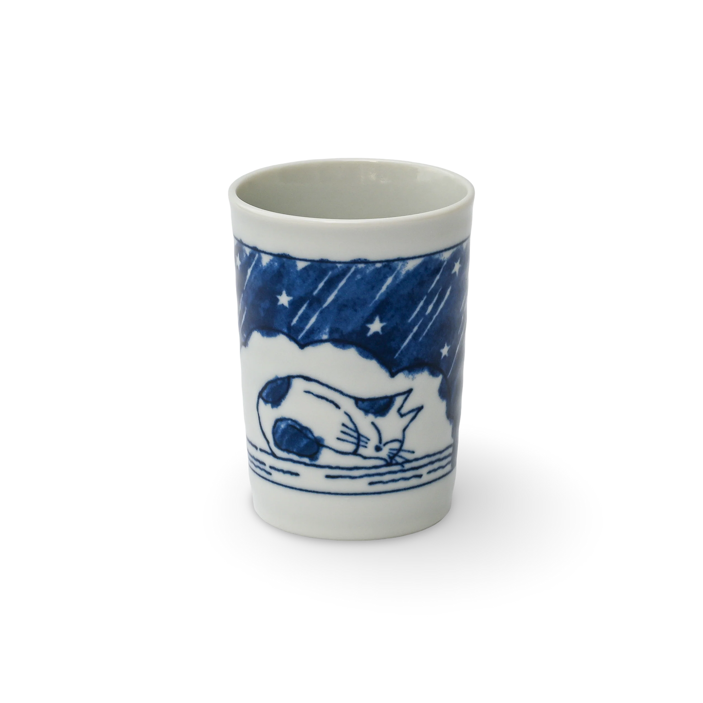 Mino Ware Cat Teacup - #2
