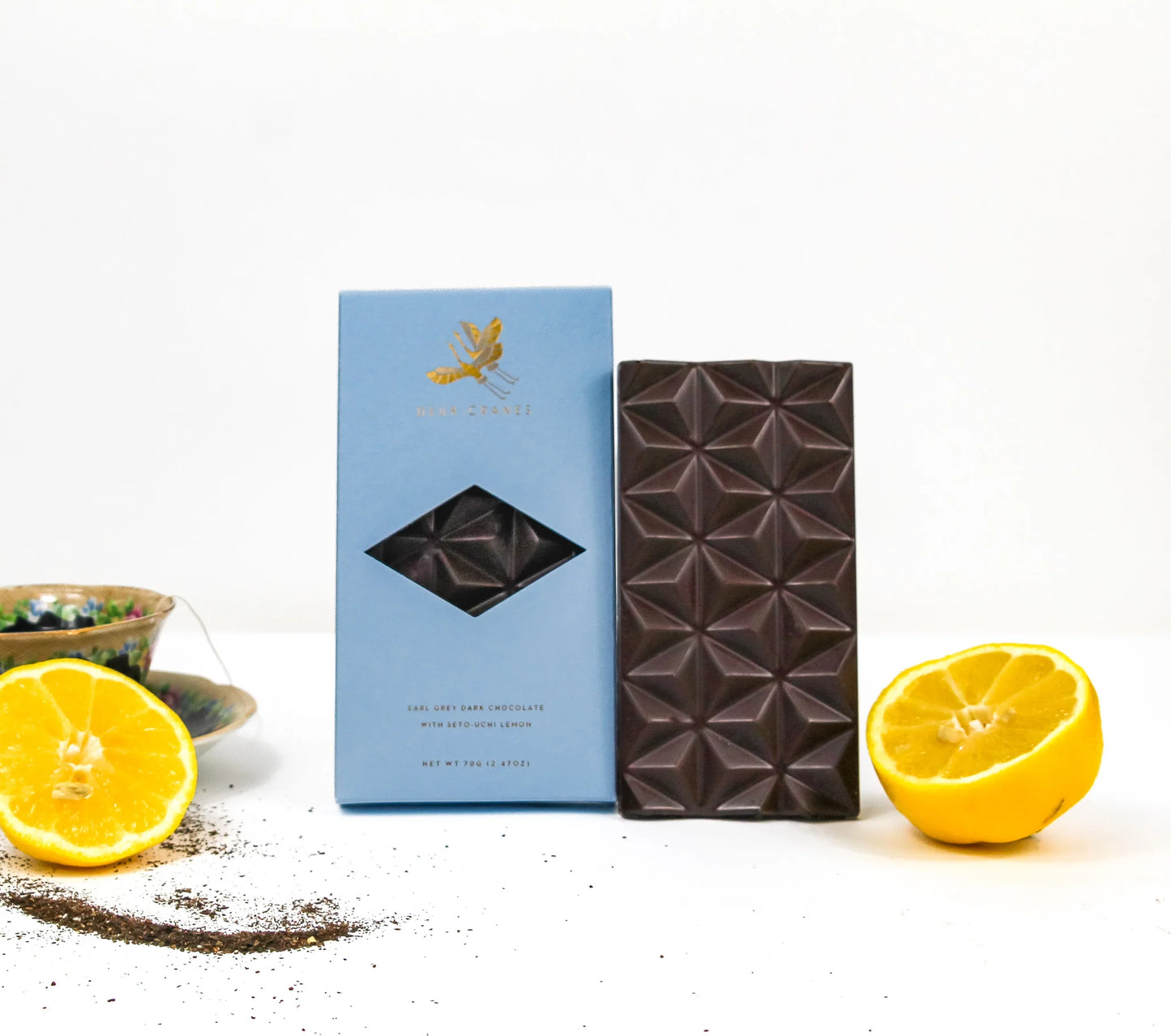 Earl Grey + Lemon Dark Chocolate