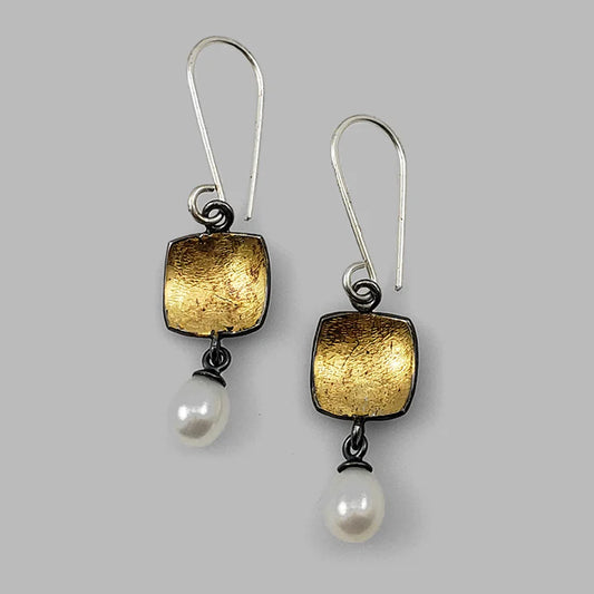 Mixed Metal Judith Earrings